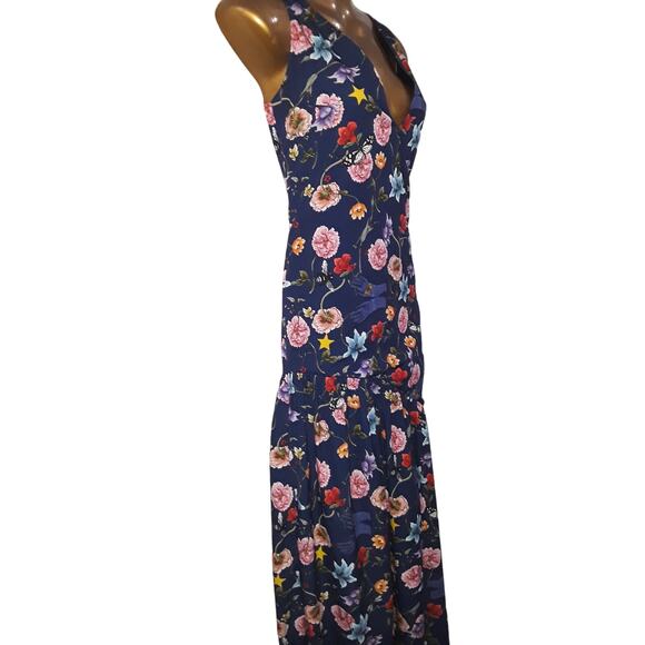 Borgo De Nor Sz 10 THE LOLA Floral Luxe Brand Midi Dress - Picture 3 of 12